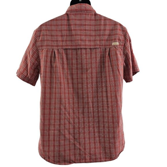 Quiksilver Waterman Regular Fit Men’s Plaid Vented Outdoor Nylon Shirt - Medium* - Picture 2 of 16